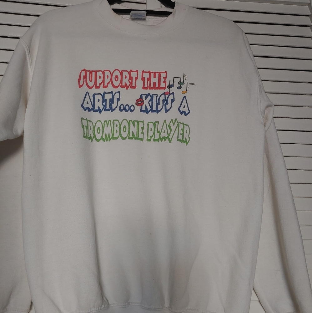 Trombone Christmas Sweater